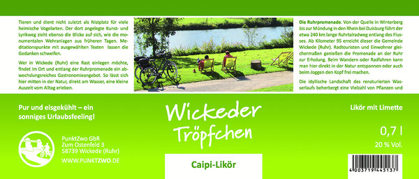 Wickeder Tröpfchen - Caipi-Likör